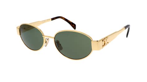 celine metal sunglasses triomphe|Celine triomphe metal cl40235u.